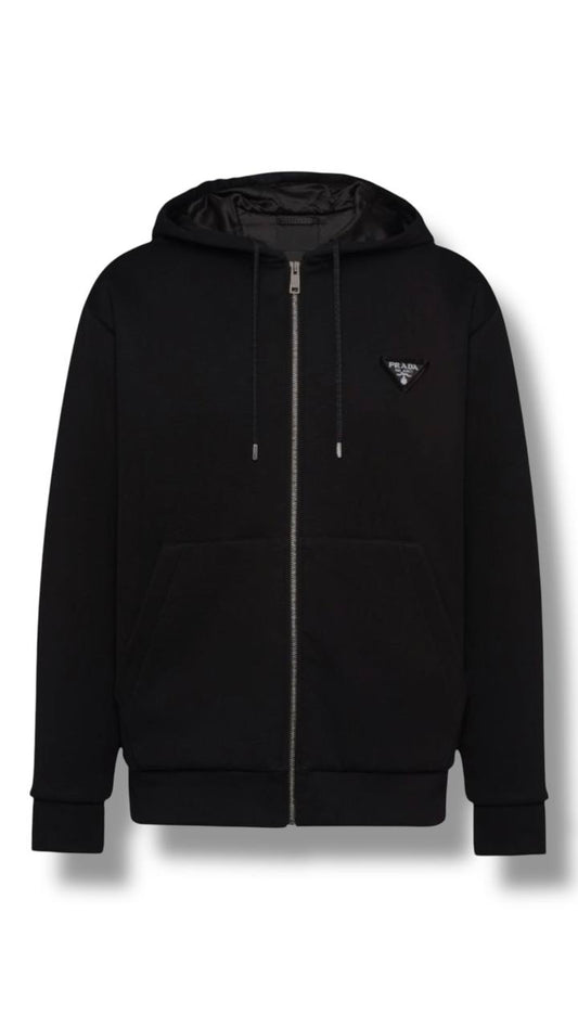 Hoodie Zip Prada